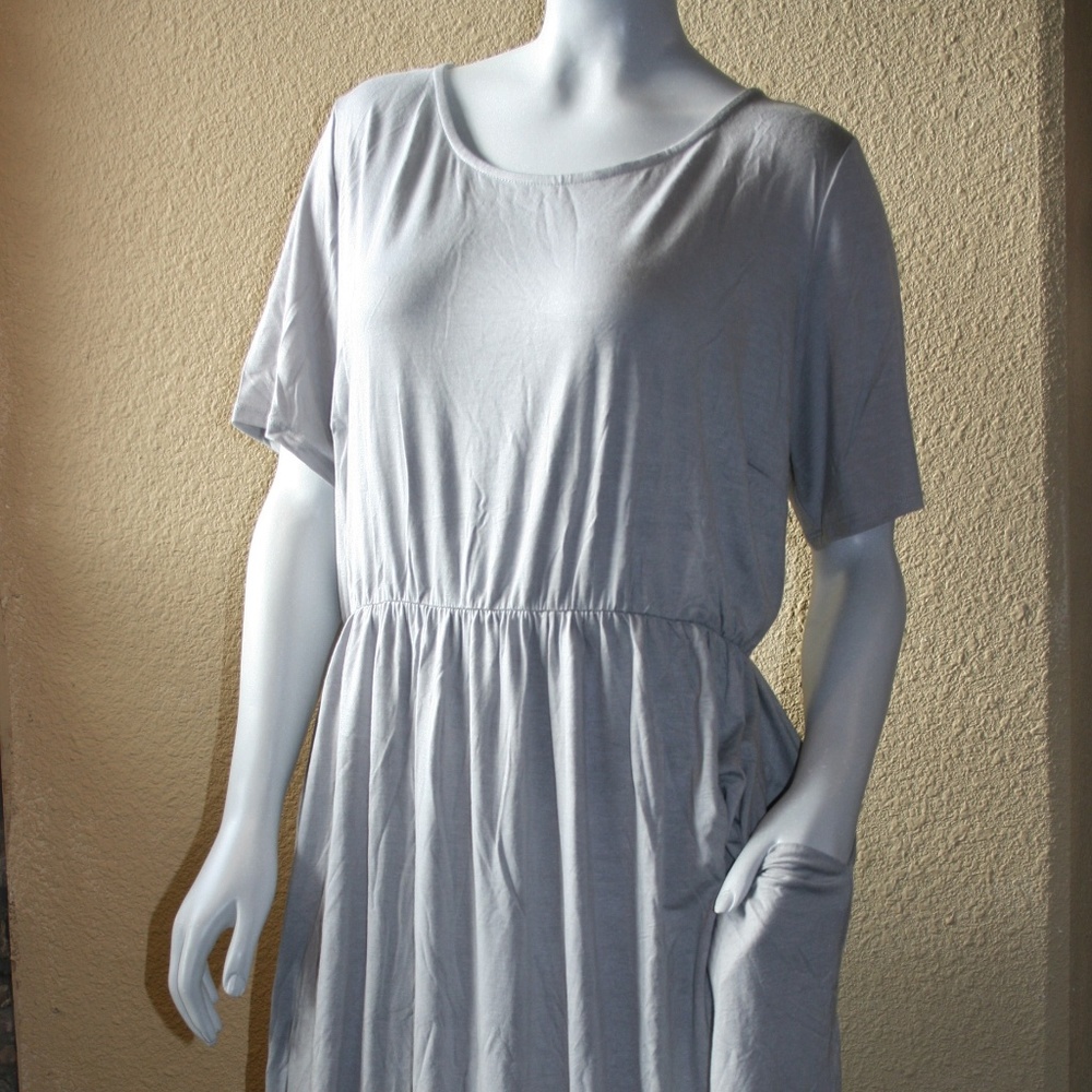 H&L Grey pocket dress 3XL NWT